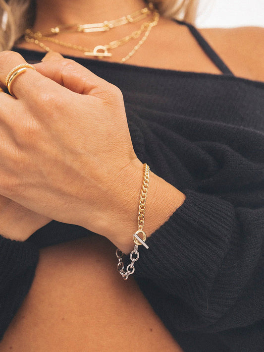 Mixed Up Bracelet | Mixed Metal | Product Image | Uncommon James