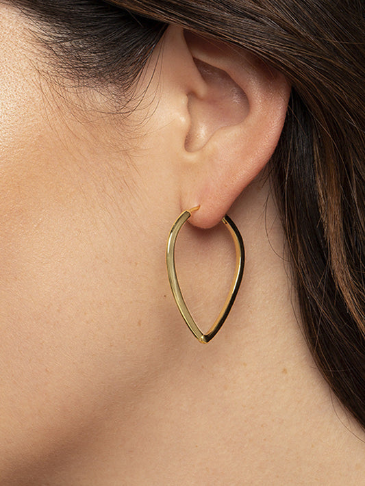 Call Me Hoop Earrings | Gold | Product Image | Uncommon James