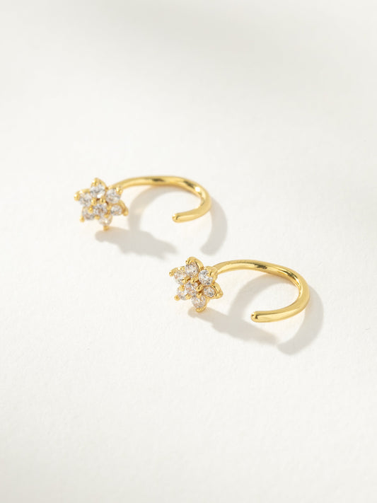 Flower Ear Jacket | Gold | Product Image | Uncommon James