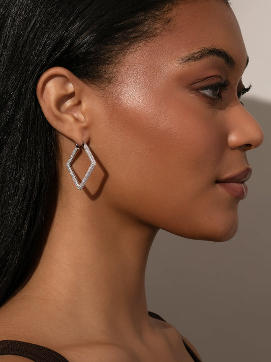 Mini Girl Boss 2.0 Earrings | Sterling Silver | Product Image | Uncommon James