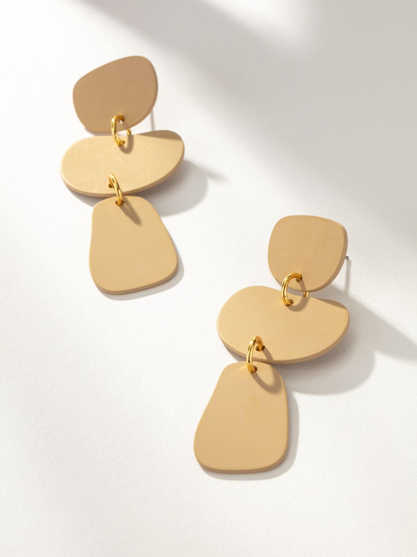 Nudist Earrings | Gold Nude | Product Image | Uncommon James