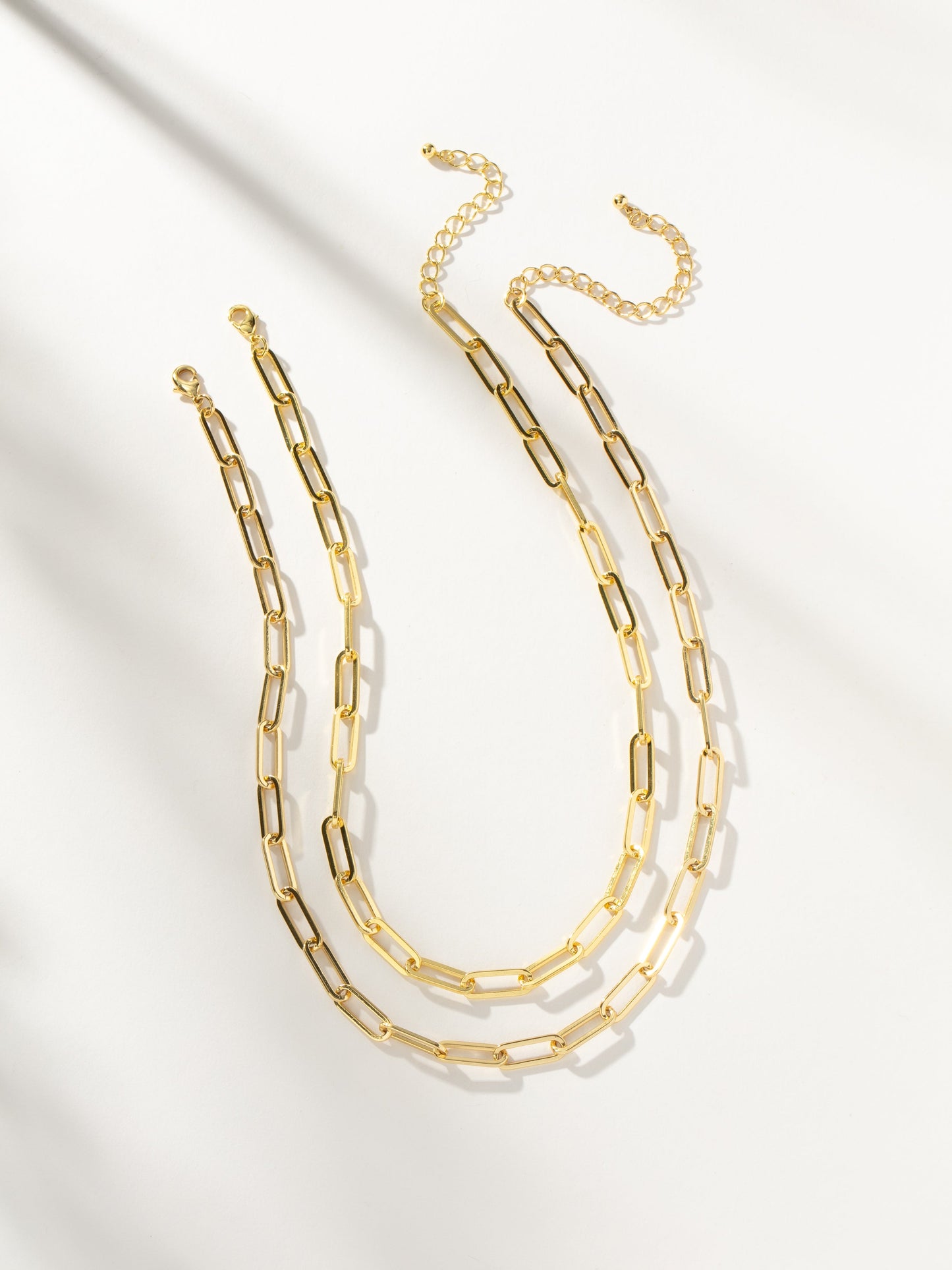 Linked Up Necklace | Gold | eComm Image 2 | Uncommon James