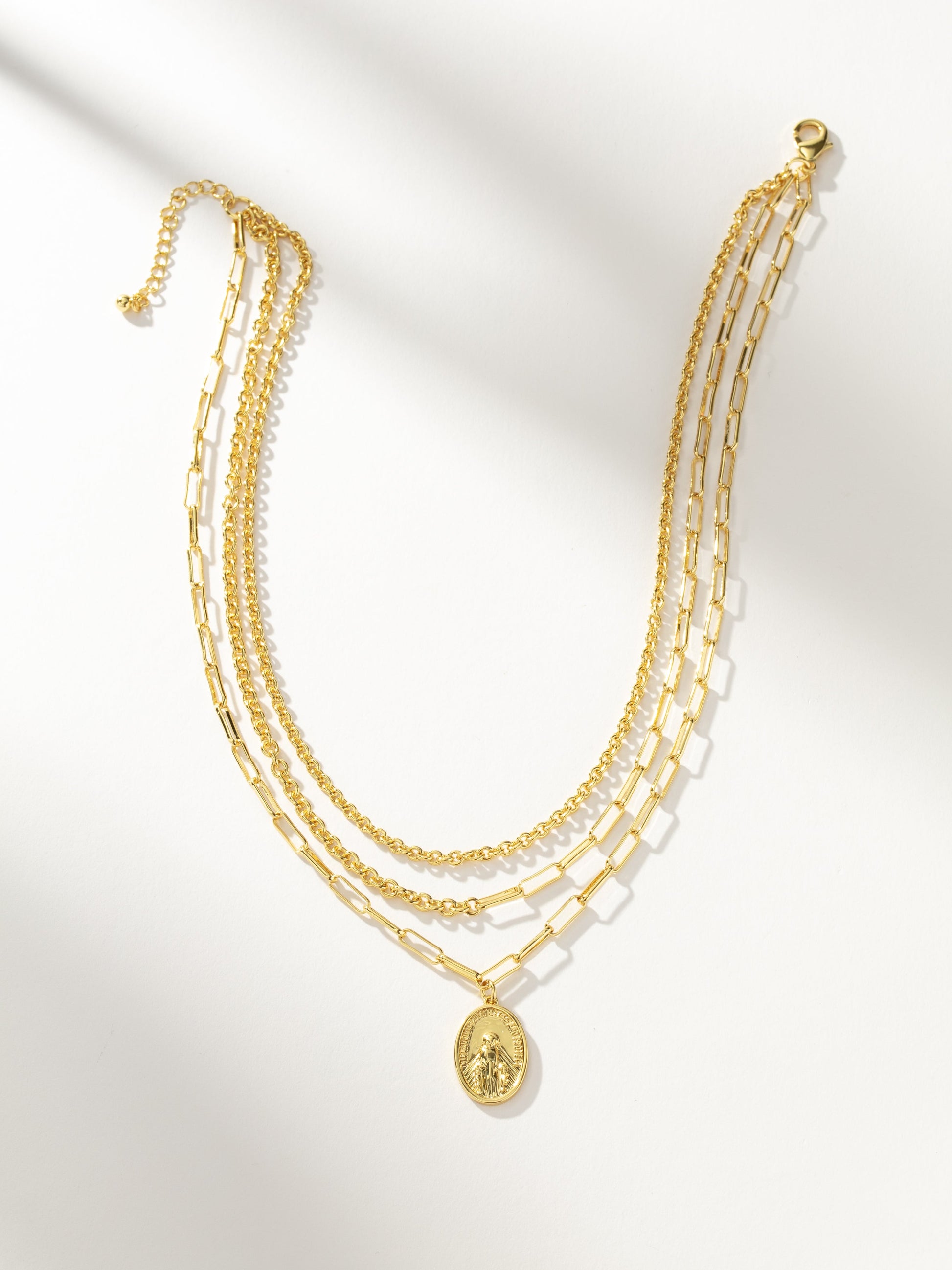 Three's Company Necklace | Gold | Product Image | Uncommon James