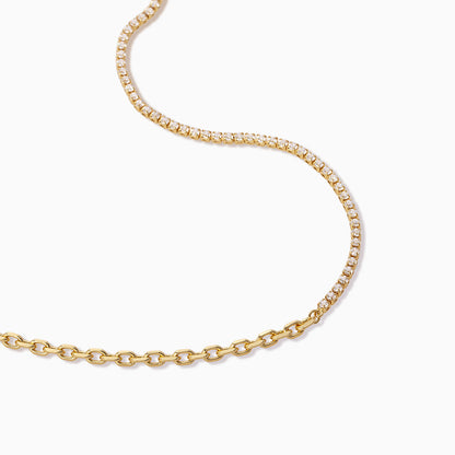 ["Unaligned Necklace ", " Gold ", " Product Detail Image ", " Uncommon James"]