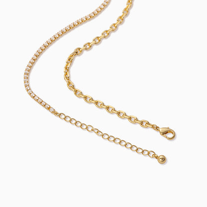 ["Unaligned Necklace ", " Gold ", " Product Detail Image 2 ", " Uncommon James"]