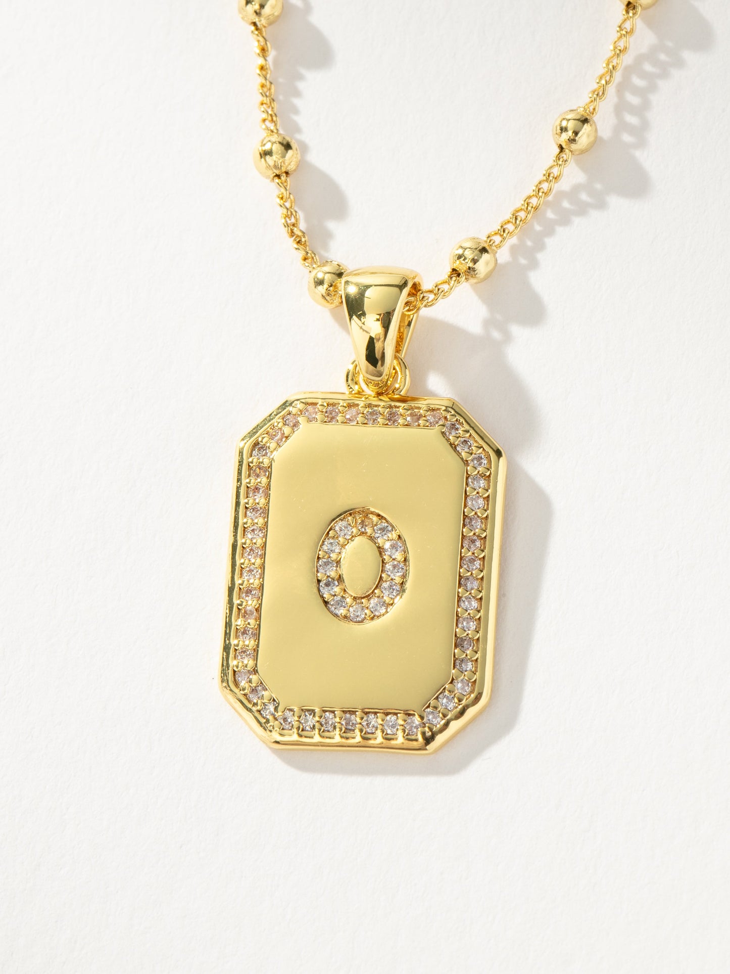 Sur 2.0 Necklace | Gold O | Product Detail Image | Uncommon James