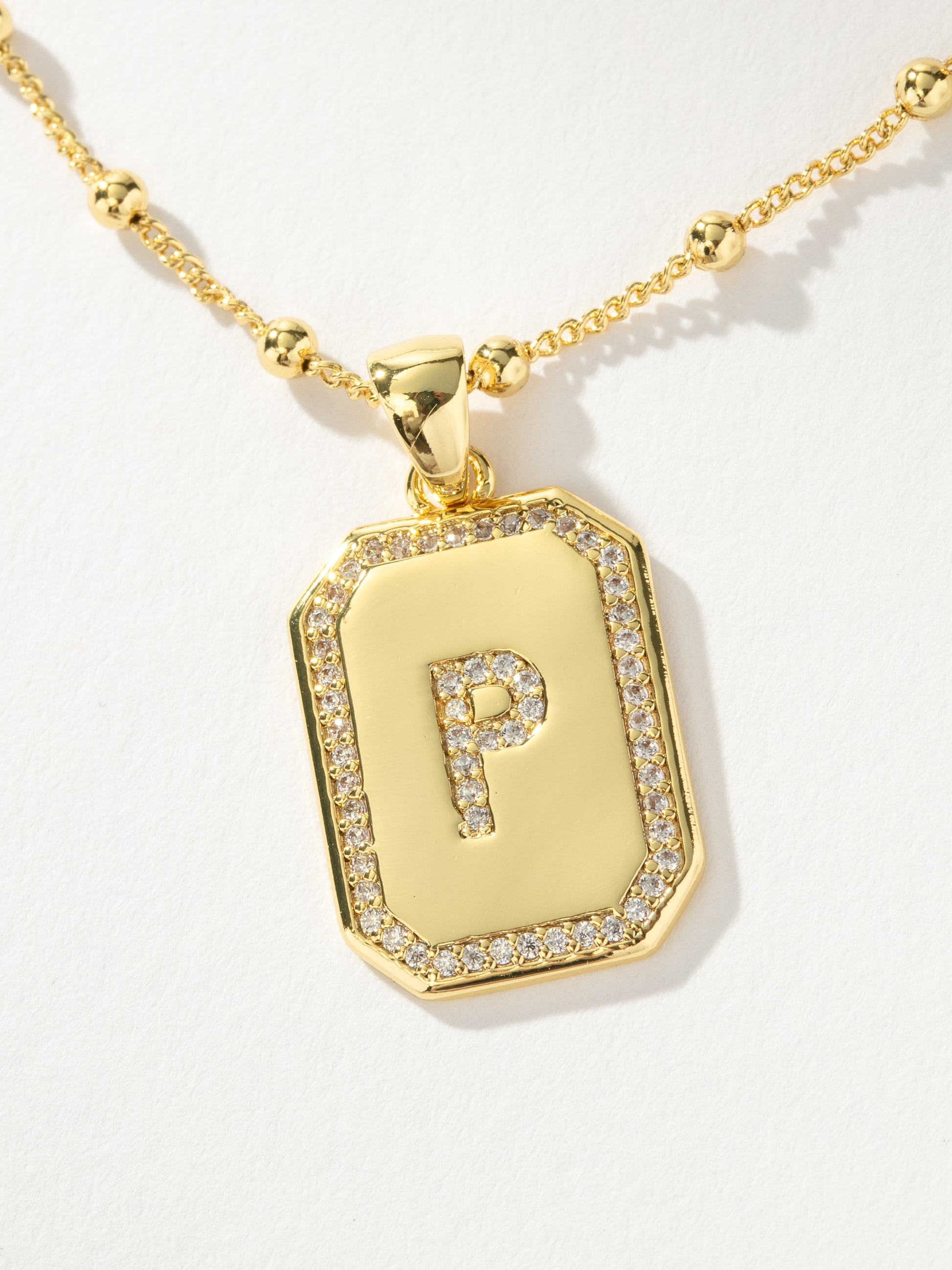 Sur 2.0 Necklace | Gold P | Product Detail Image | Uncommon James