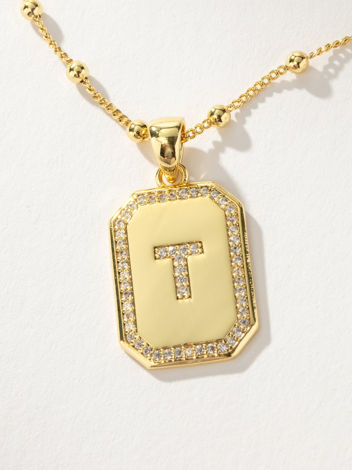 Sur 2.0 Necklace | Gold T | Product Detail Image | Uncommon James