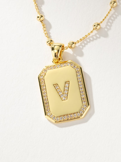 ["Sur 2.0 Necklace ", " Gold V ", " Product Detail Image ", " Uncommon James"]