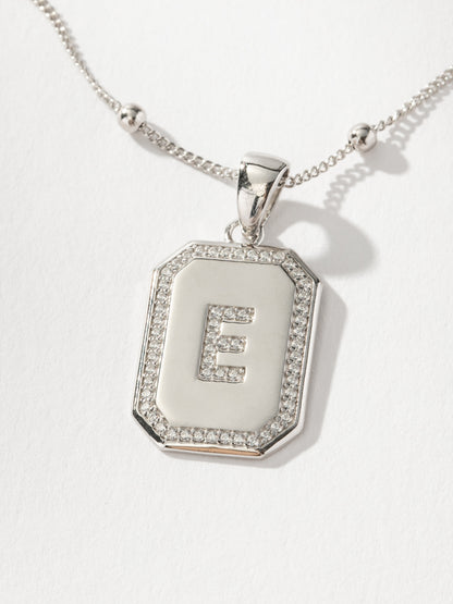 ["Sur 2.0 Necklace ", " Sterling Silver E ", " Product Detail Image ", " Uncommon James"]