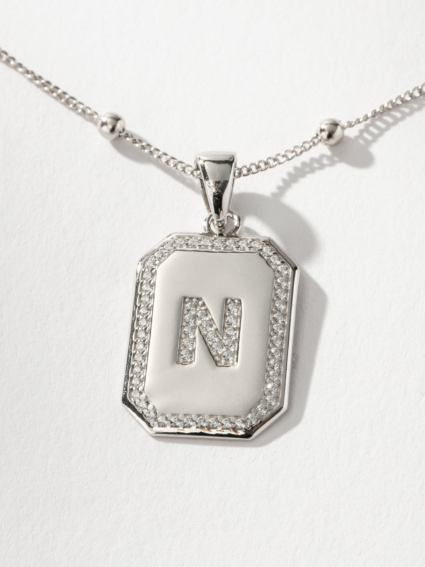 Sur 2.0 Necklace | Sterling Silver N | Product Detail Image | Uncommon James