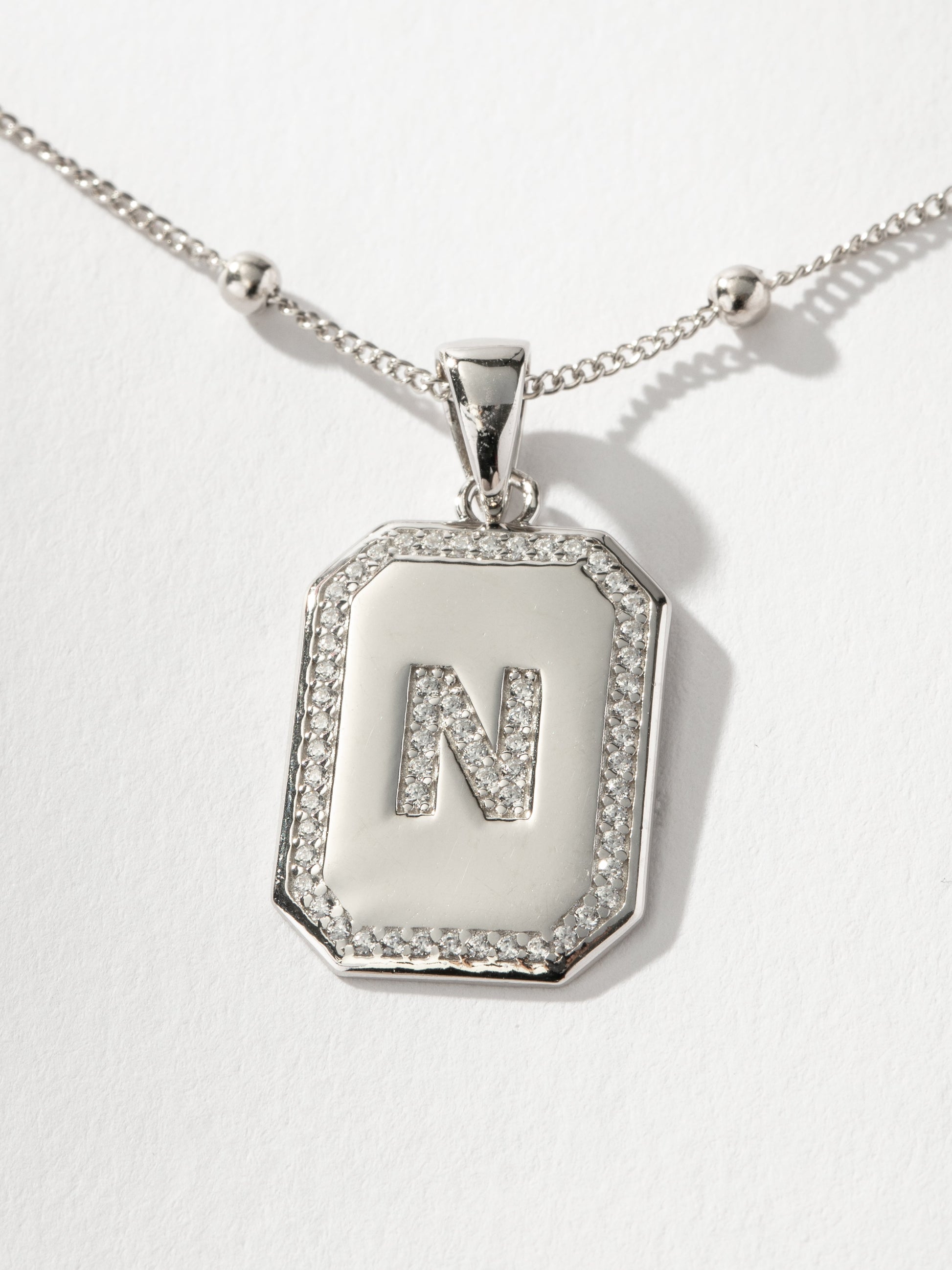 Sur 2.0 Necklace | Sterling Silver N | Product Detail Image | Uncommon James