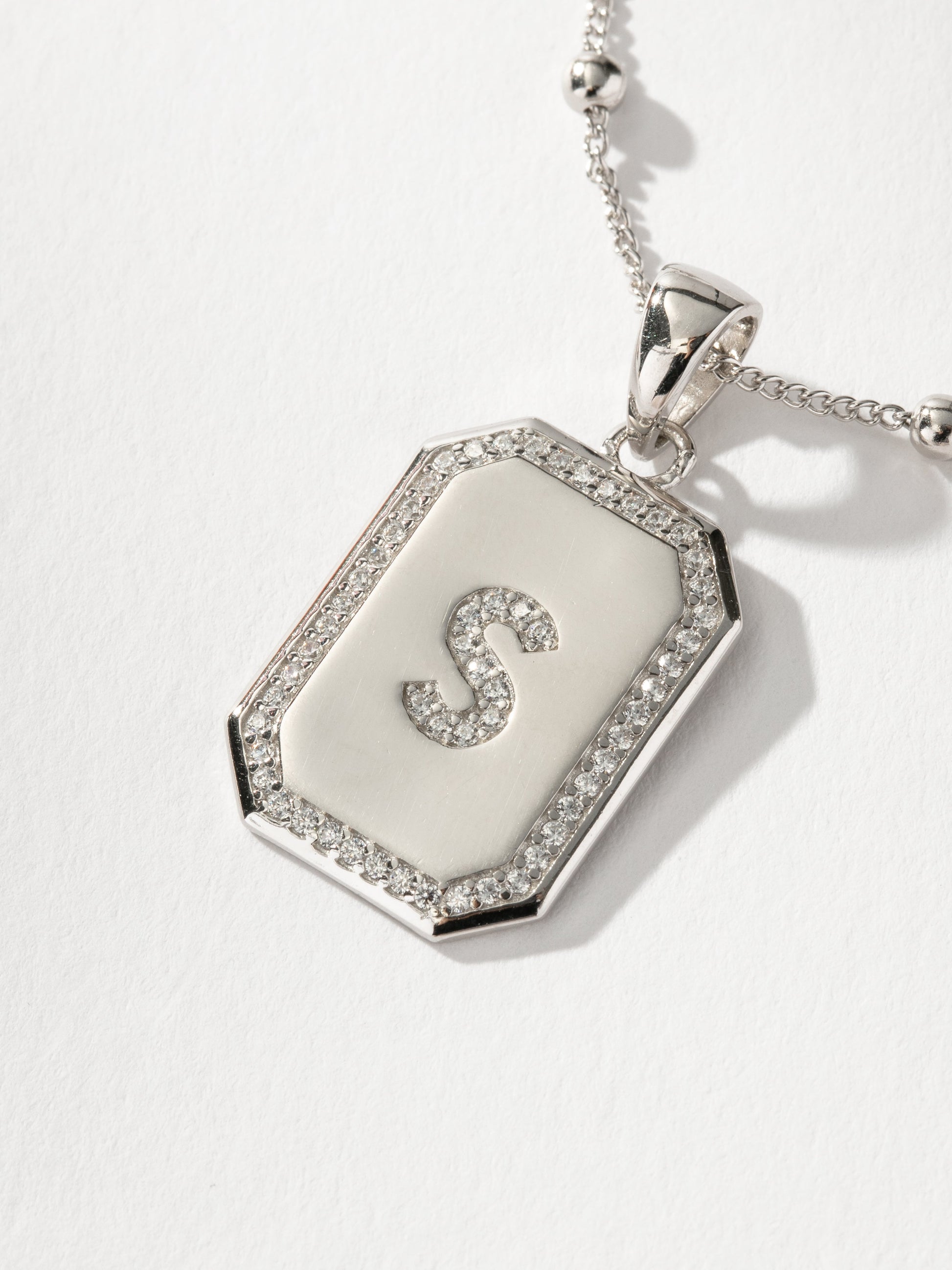Sur 2.0 Necklace | Sterling Silver S | Product Detail Image | Uncommon James