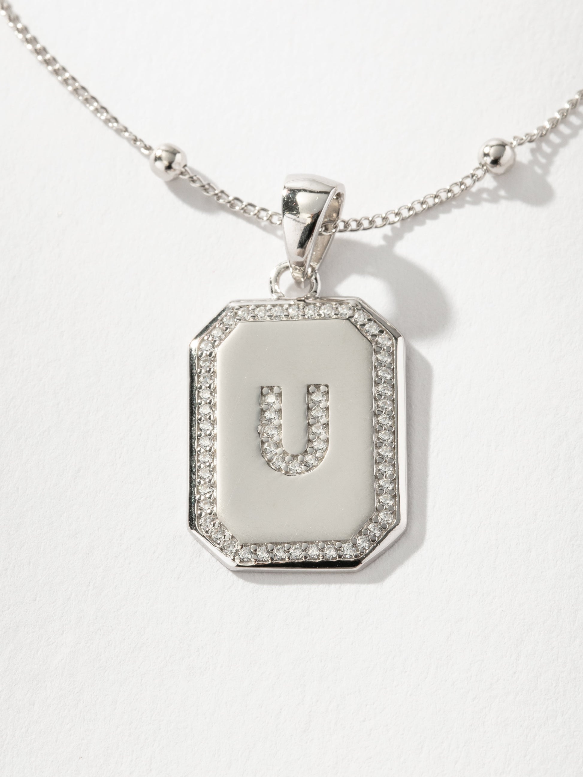 Sur 2.0 Necklace | Sterling Silver U | Product Detail Image | Uncommon James