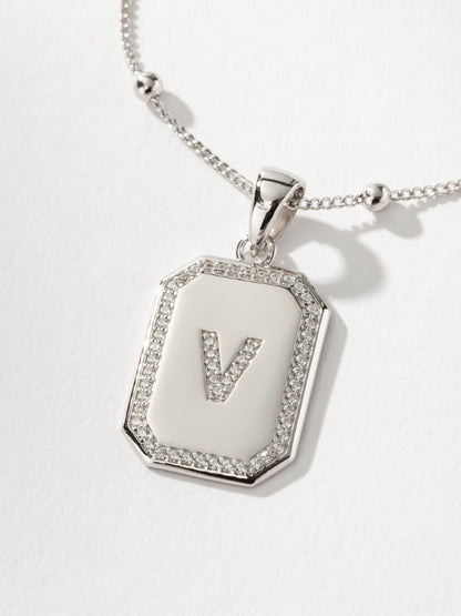 ["Sur 2.0 Necklace ", " Sterling Silver V ", " Product Detail Image ", " Uncommon James"]