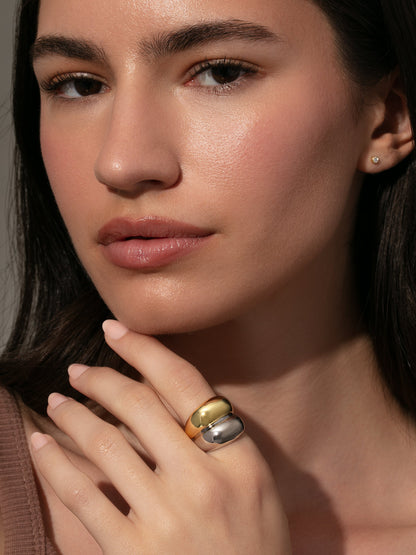 ["Mixed Up Ring ", " Mixed Metal ", " Model Image ", " Uncommon James"]
