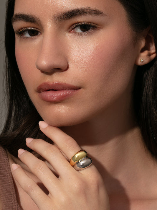 Mixed Up Ring | Mixed Metal | Product Image | Uncommon James