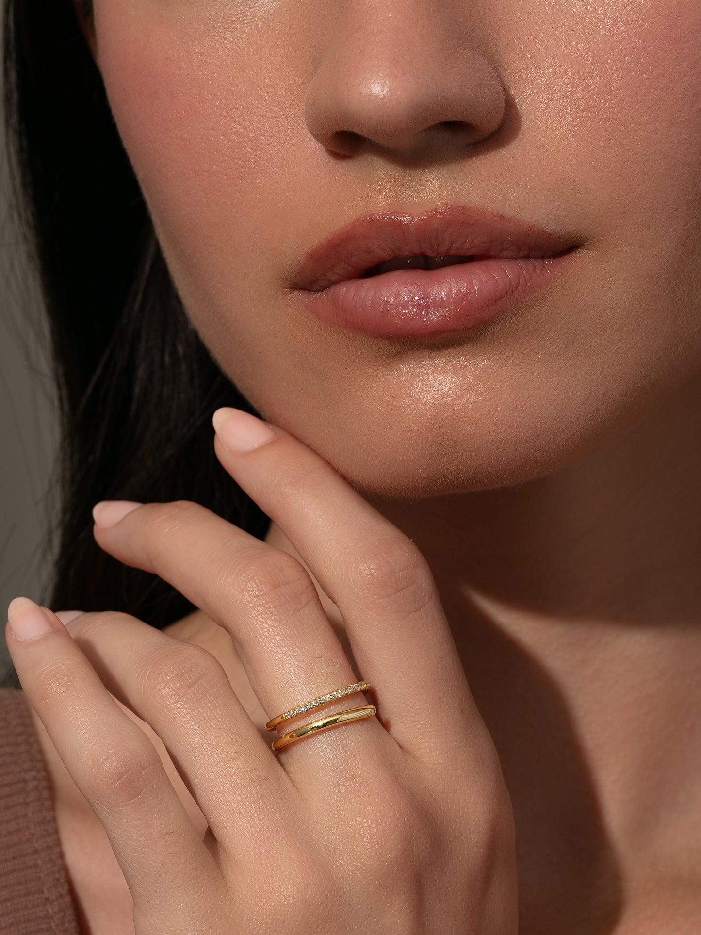 Versatile Ring | Gold | Model Image | Uncommon James
