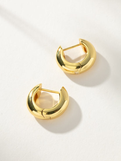 Attitude Hoops | Gold Small | Product Image | Uncommon James