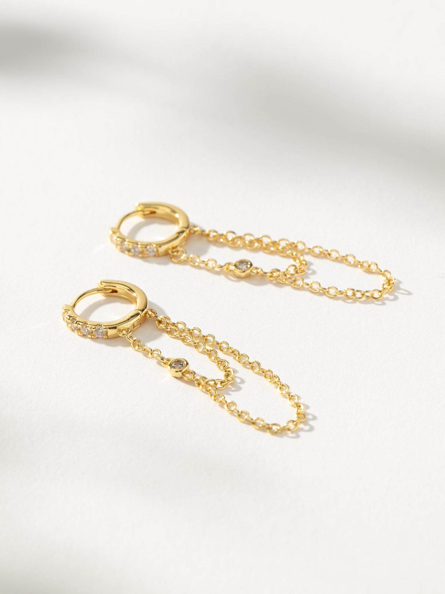 Be Extra Chain Huggies | Gold | Product Image | Uncommon James