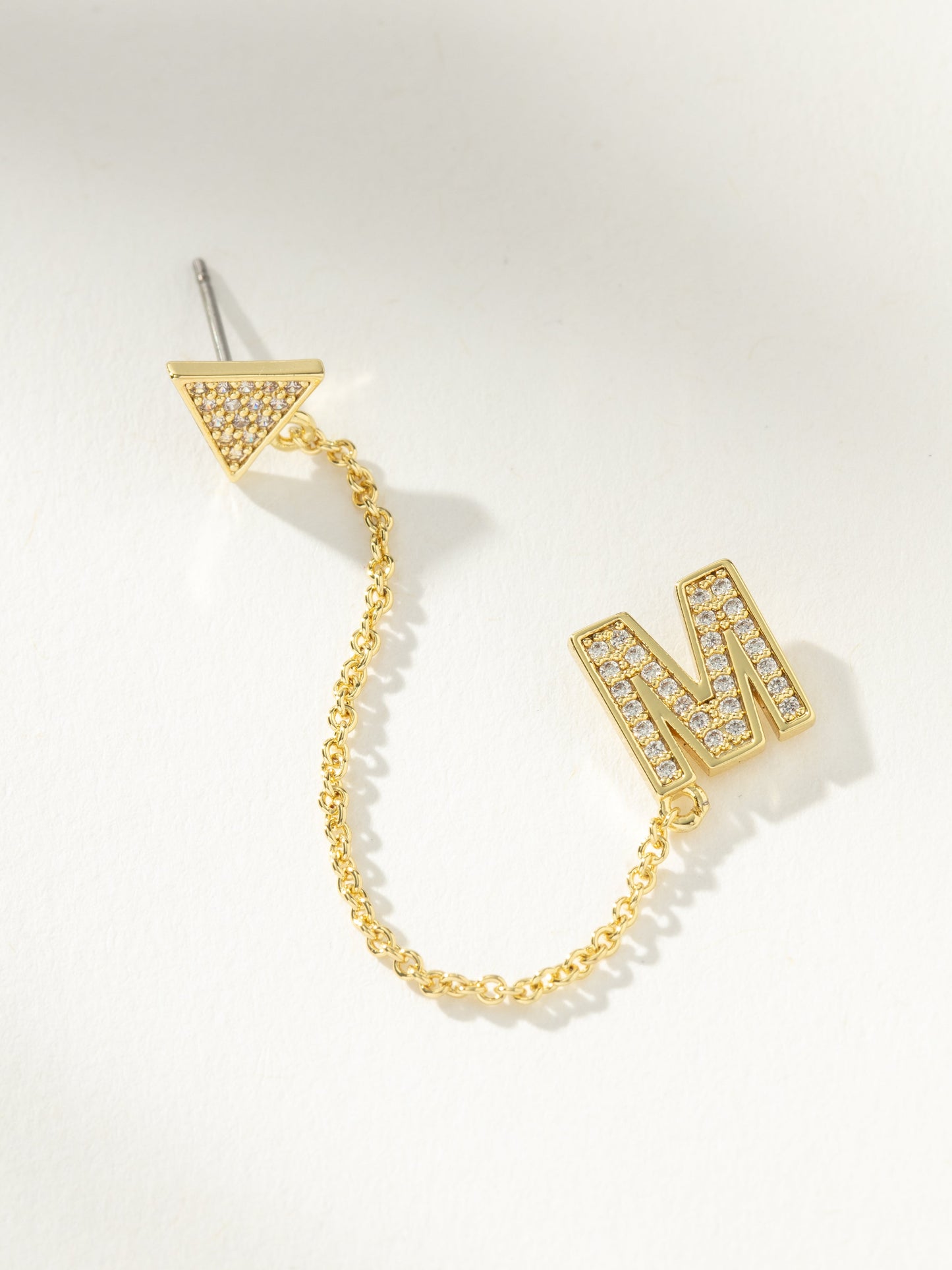 Initial Ear Climber | Gold M | Product Image | Uncommon James