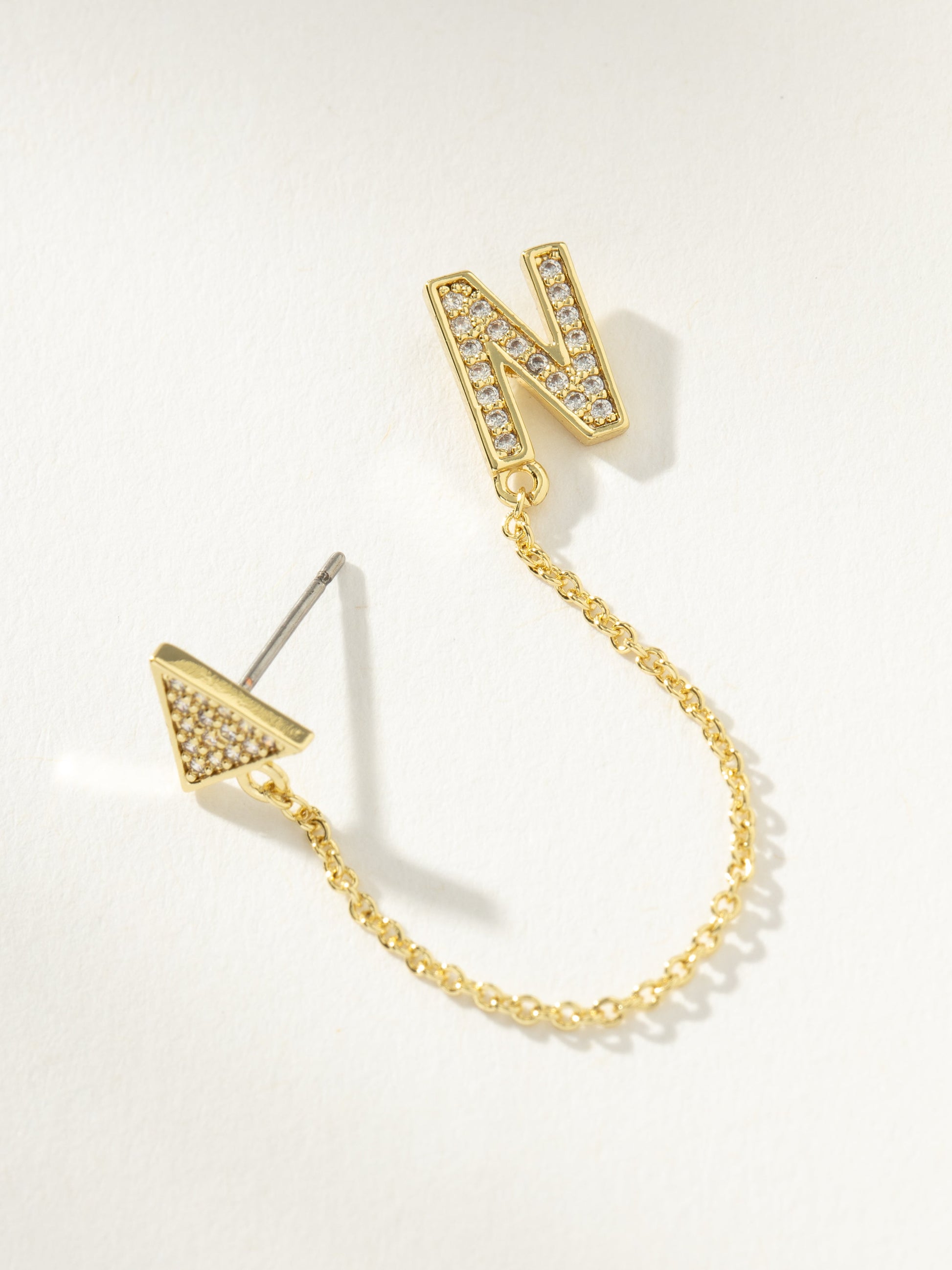Initial Ear Climber | Gold N | Product Image | Uncommon James