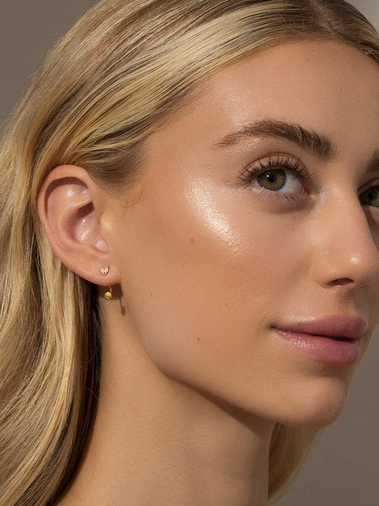 Simple Times Ear Jacket | Gold | Product Image | Uncommon James