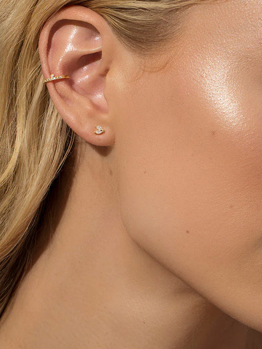 Undeniable Ear Cuff | Gold | Product Image | Uncommon James