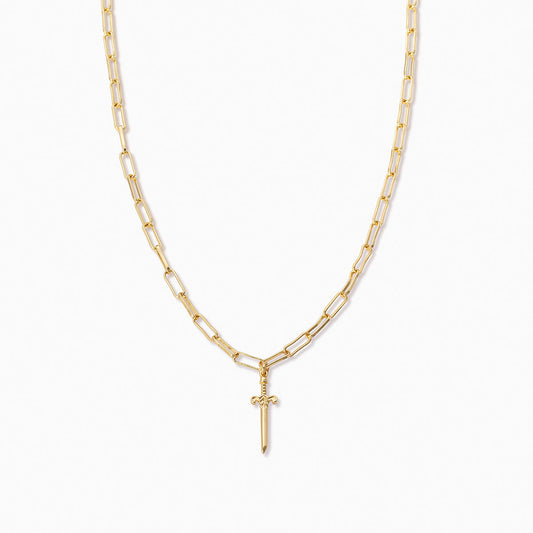 Cut Throat Necklace | Gold | Product Image | Uncommon James