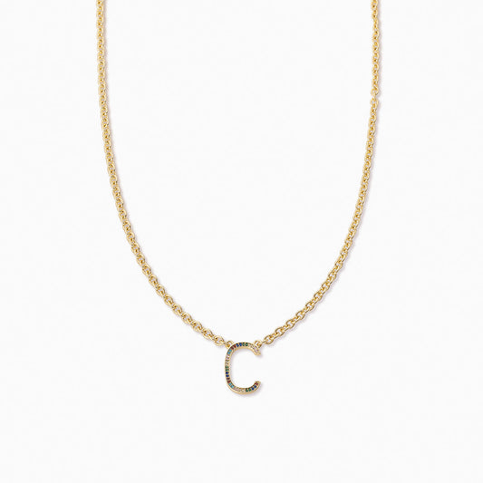 Know Me Necklace | Gold A | Product Image | Uncommon James