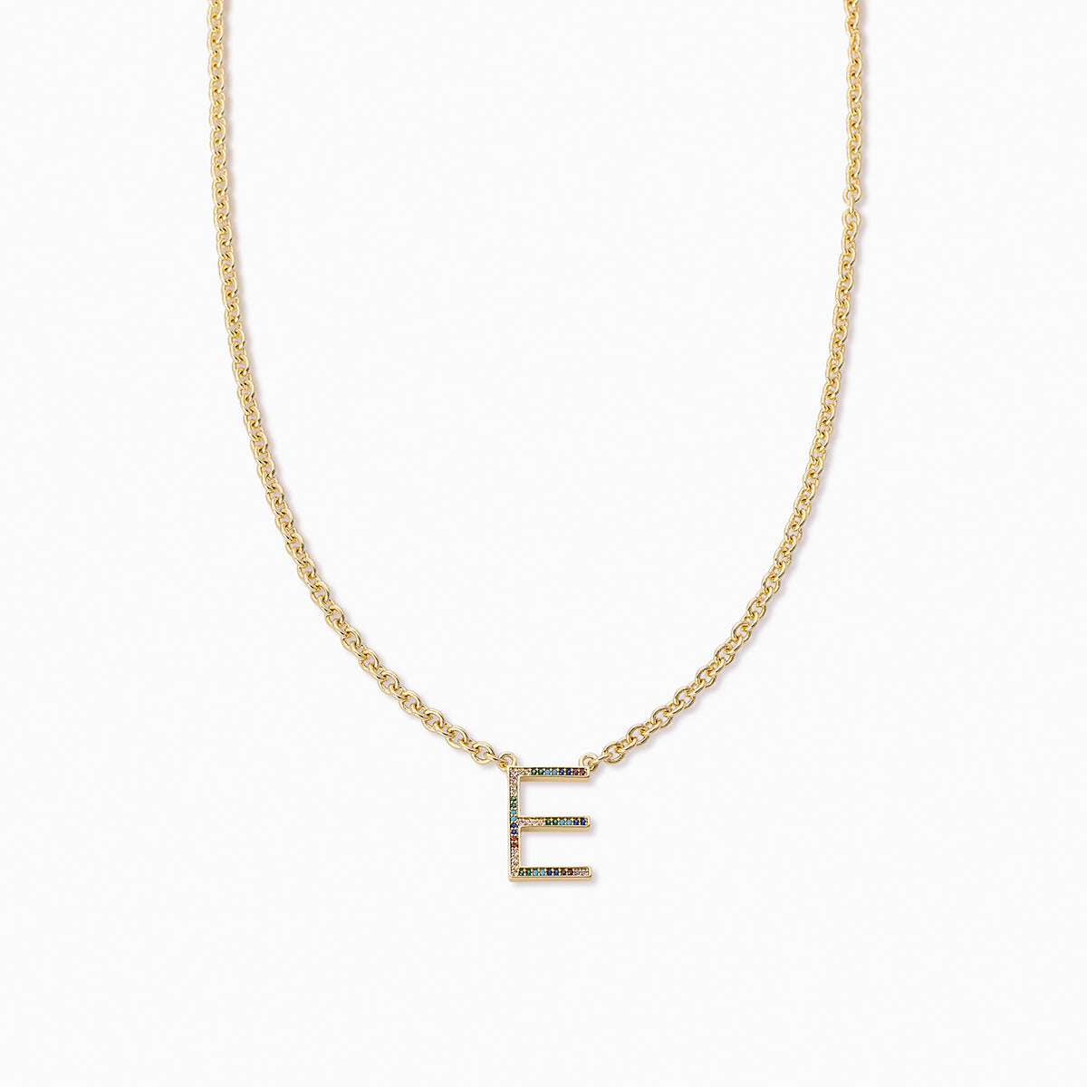 Know Me Necklace | Gold E | Product Image | Uncommon James
