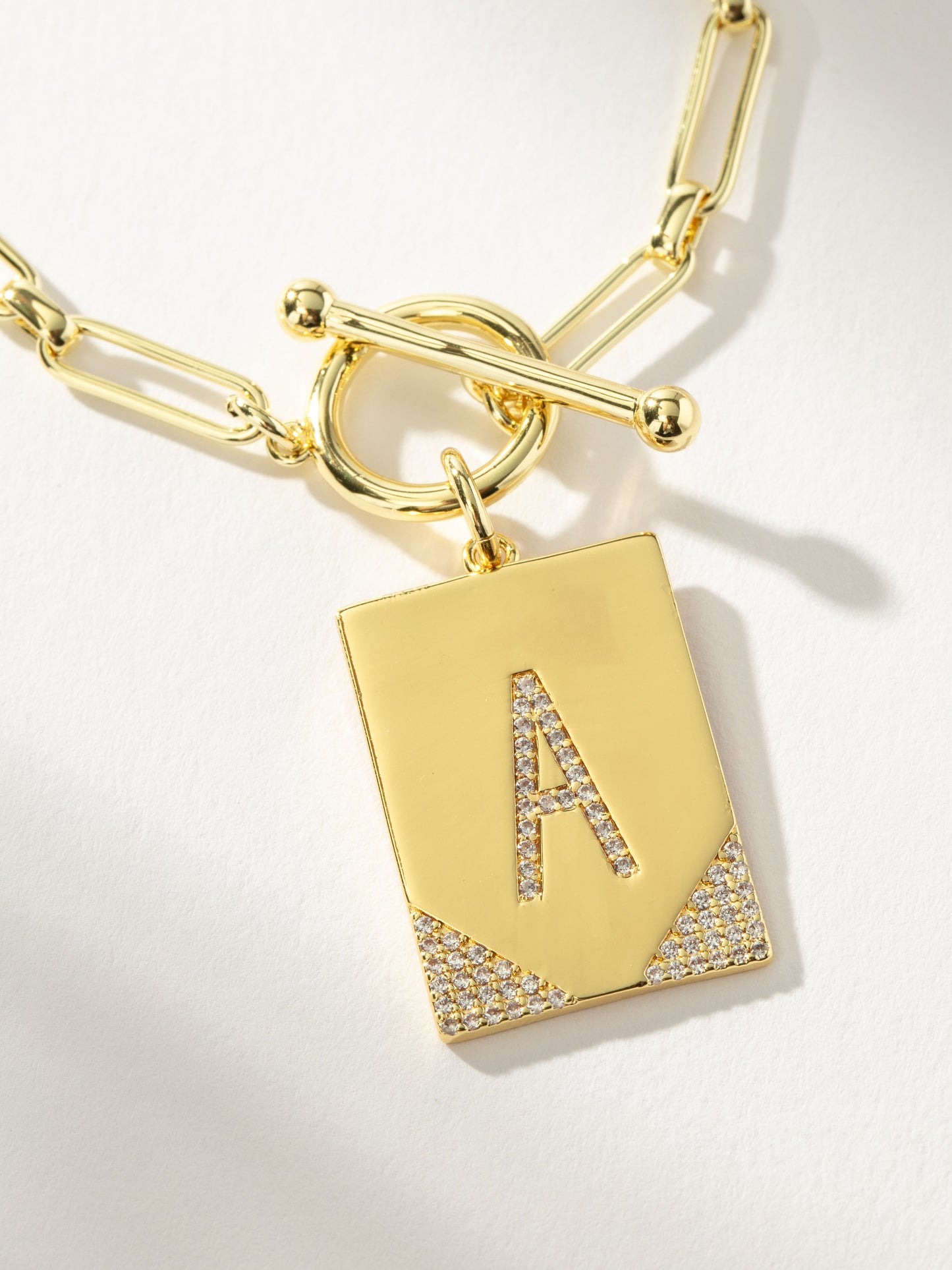 Leave Your Mark Chain Necklace | Gold A | Product Detail Image | Uncommon James