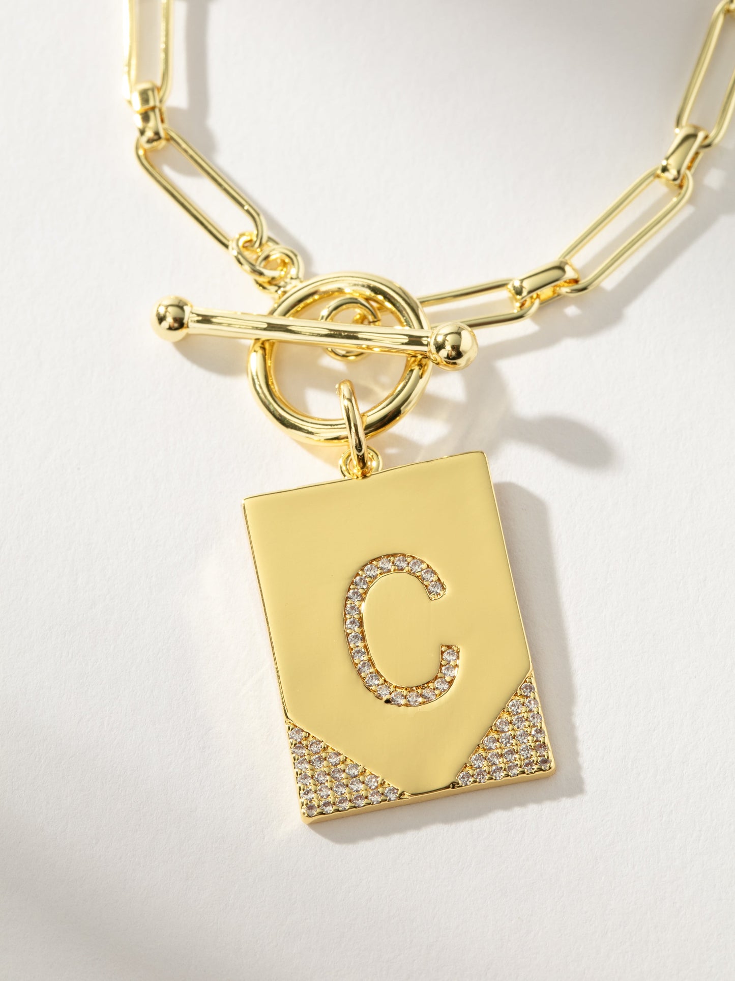 Leave Your Mark Chain Necklace | Gold C | Product Detail Image | Uncommon James