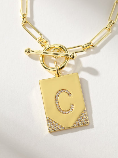 ["Leave Your Mark Chain Necklace ", " Gold C ", " Product Detail Image ", " Uncommon James"]