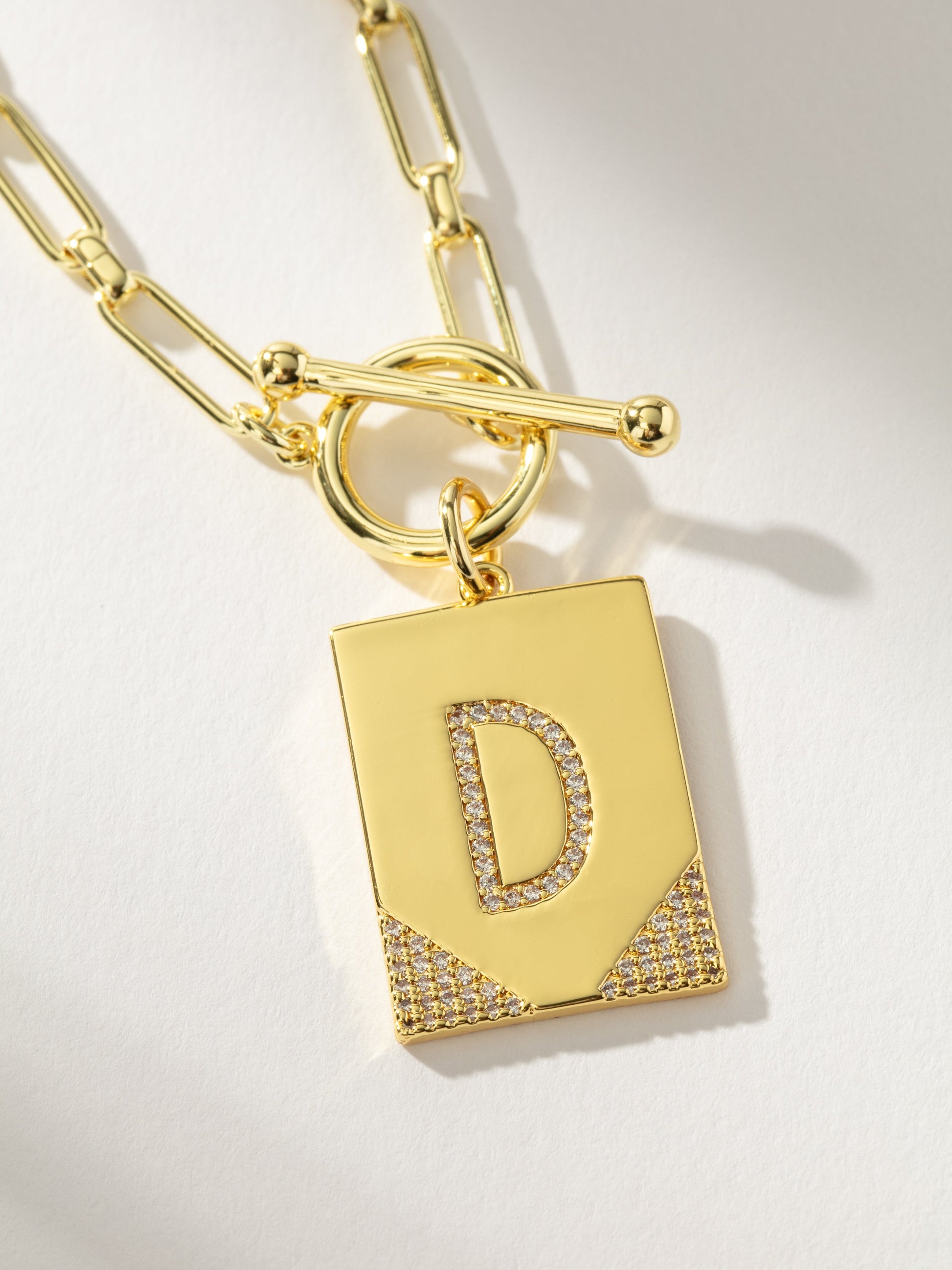 Leave Your Mark Chain Necklace | Gold D | Product Detail Image | Uncommon James