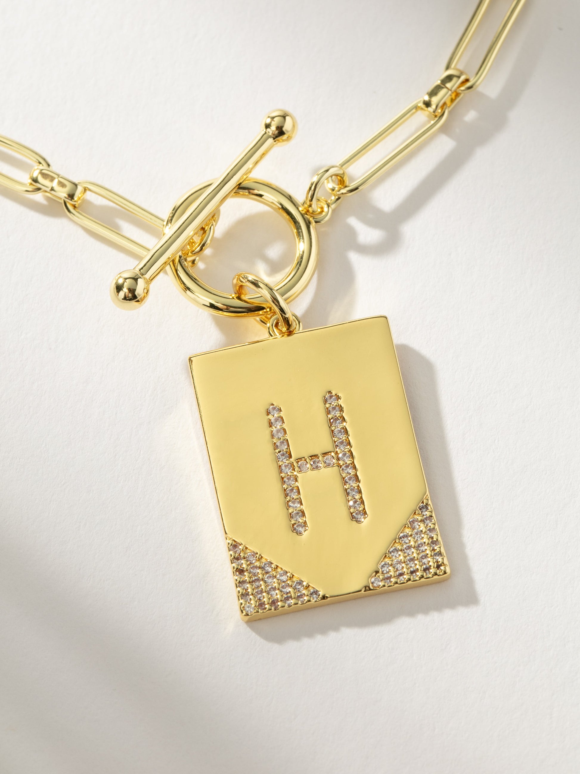 Leave Your Mark Chain Necklace | Gold H | Product Detail Image | Uncommon James
