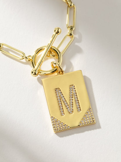 ["Leave Your Mark Chain Necklace ", " Gold M ", " Product Detail Image ", " Uncommon James"]