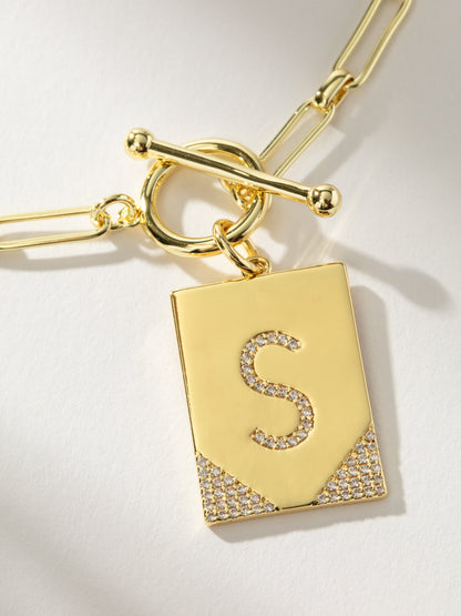 ["Leave Your Mark Chain Necklace ", " Gold S ", " Product Detail Image ", " Uncommon James"]