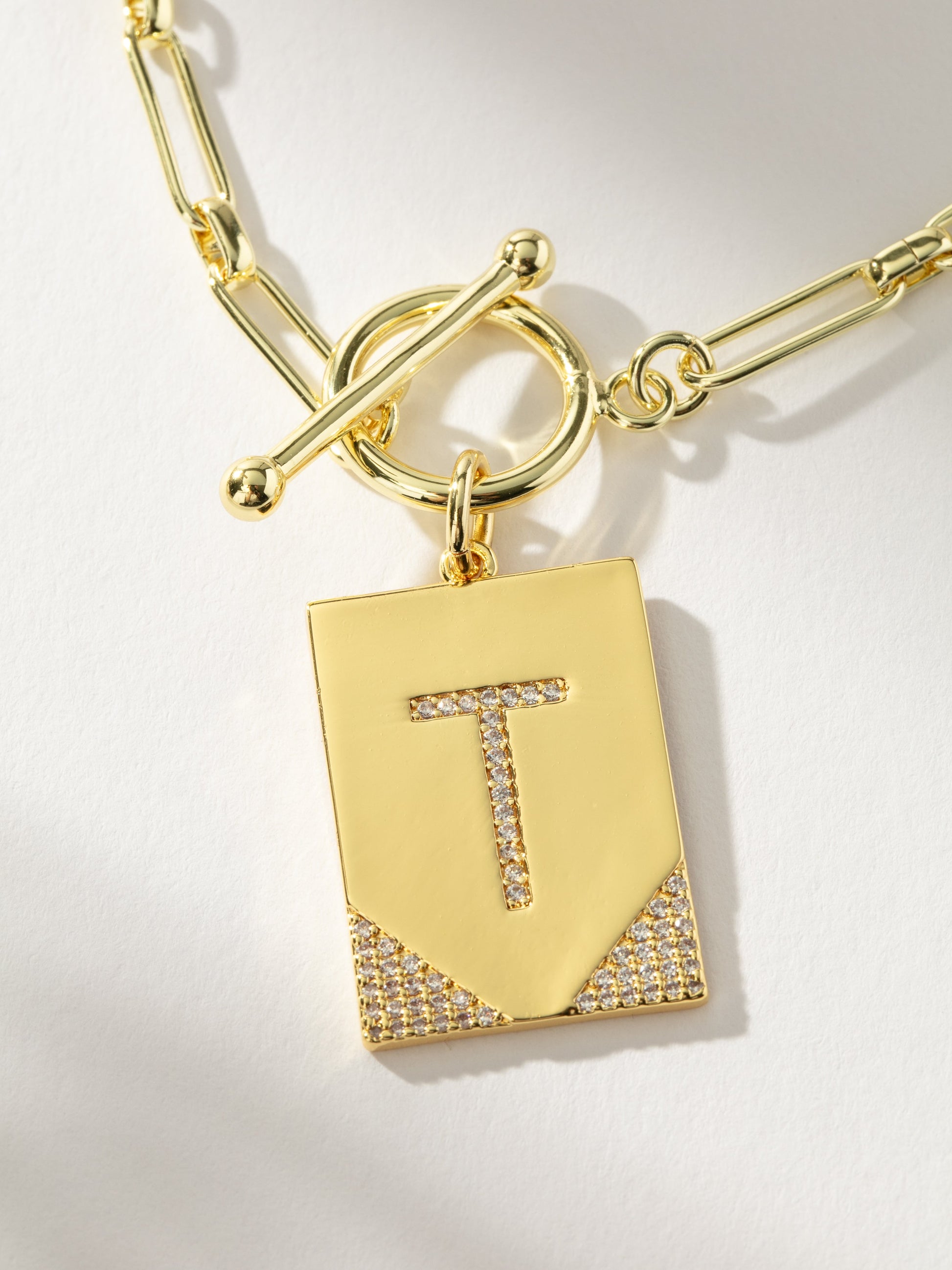 Leave Your Mark Chain Necklace | Gold T | Product Detail Image | Uncommon James