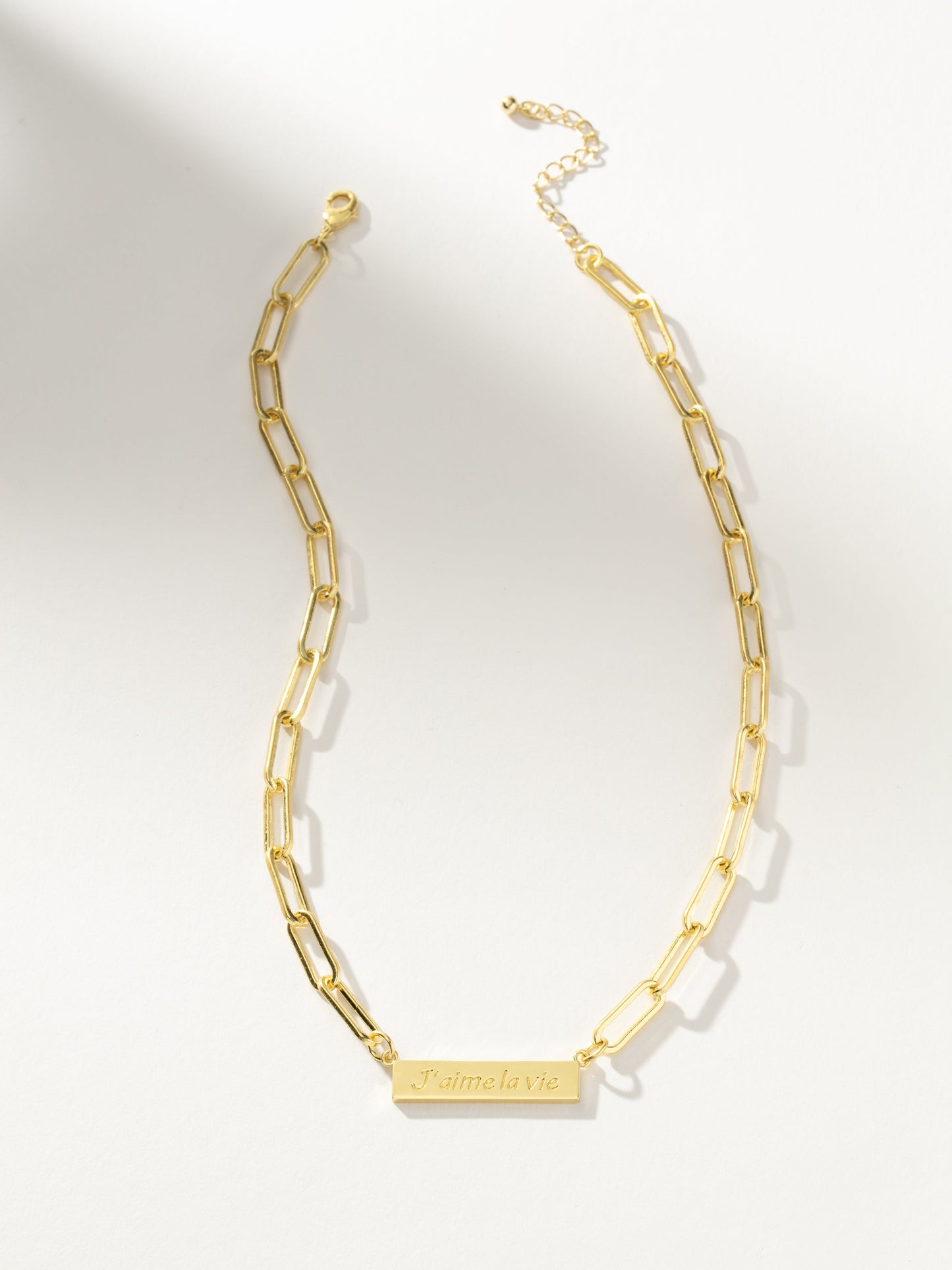 Love Life Necklace | Gold | Product Image | Uncommon James
