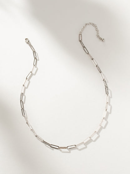 Mini Linked Up Necklace | Sterling Silver | Product Image | Uncommon James