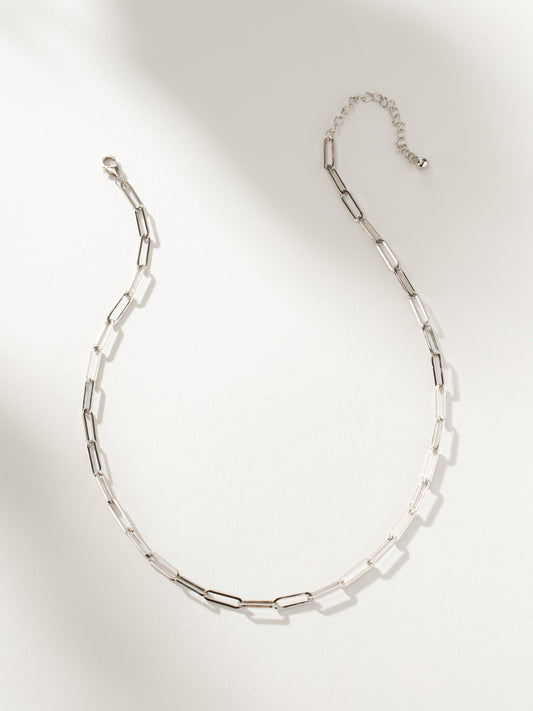 Mini Linked Up Necklace | Sterling Silver | Product Image | Uncommon James
