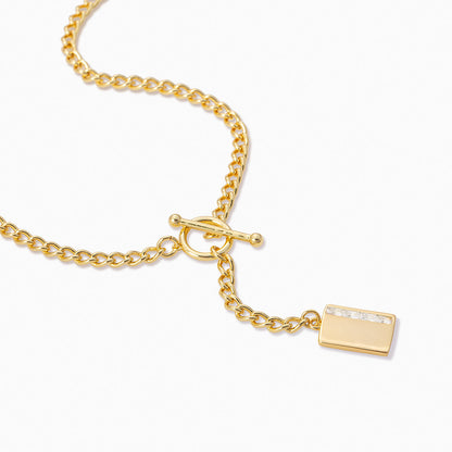 ["New Chapter Lariat Necklace ", " Gold ", " Product Detail Image ", " Uncommon James"]