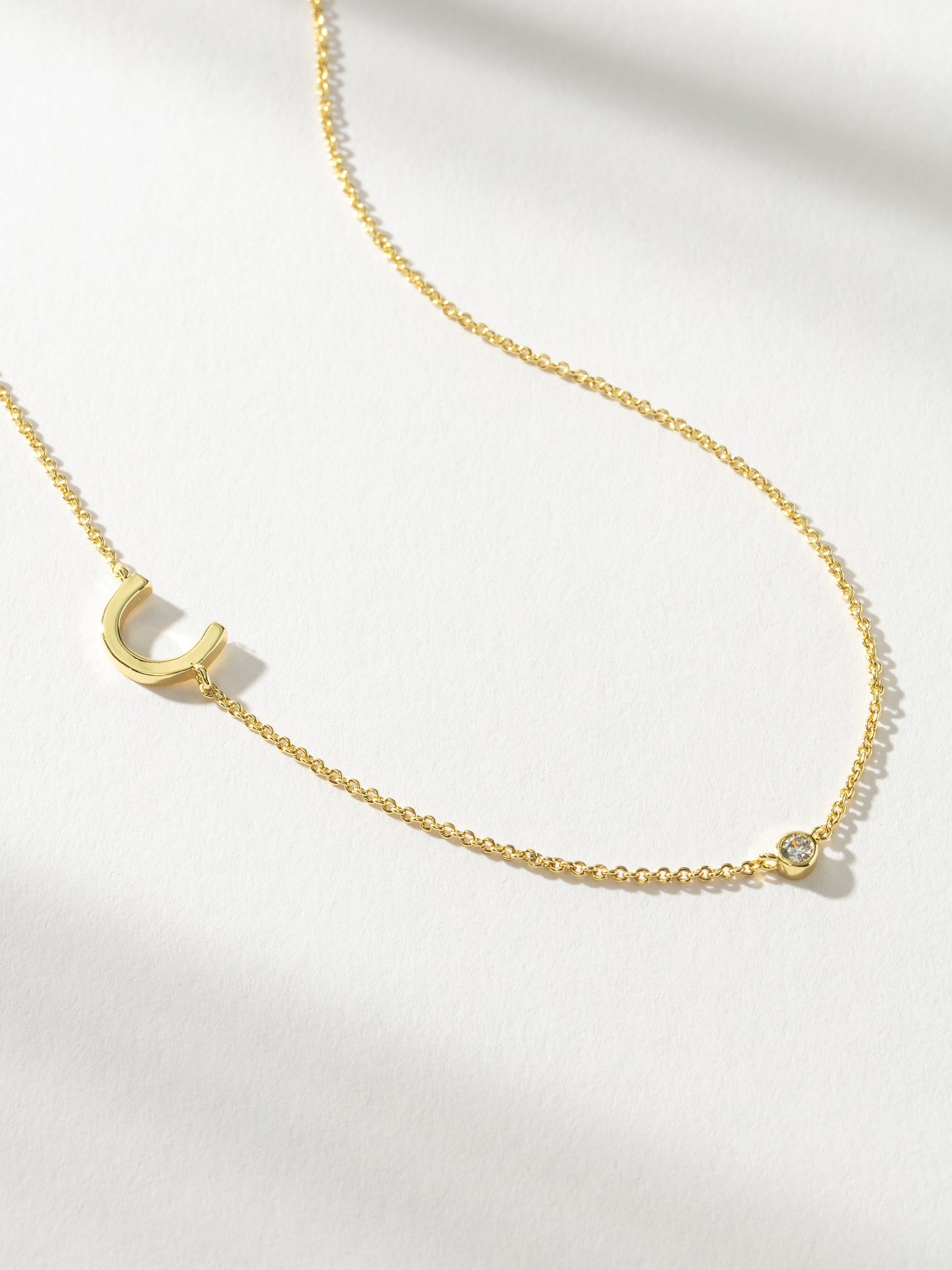 Personalized Touch Necklace | Gold C | Product Image | Uncommon James