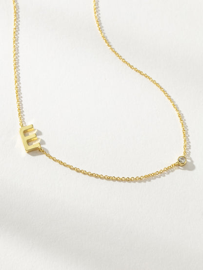 ["Personalized Touch Necklace ", " Gold E ", " Product Image ", " Uncommon James"]