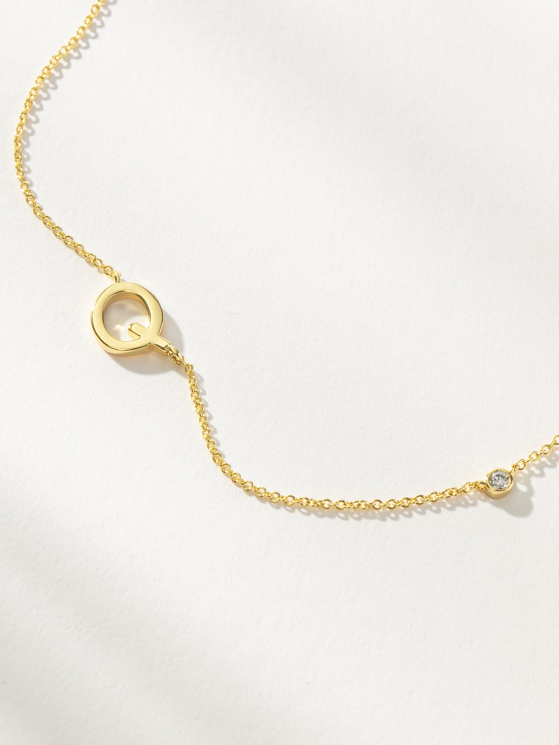 Personalized Touch Necklace | Gold Q | Product Image | Uncommon James