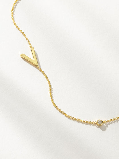 ["Personalized Touch Necklace ", " Gold V ", " Product Image ", " Uncommon James"]