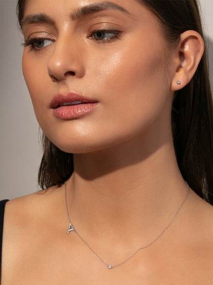 ["Personalized Touch Necklace ", " Sterling Silver ", " Model Image ", " Uncommon James"]