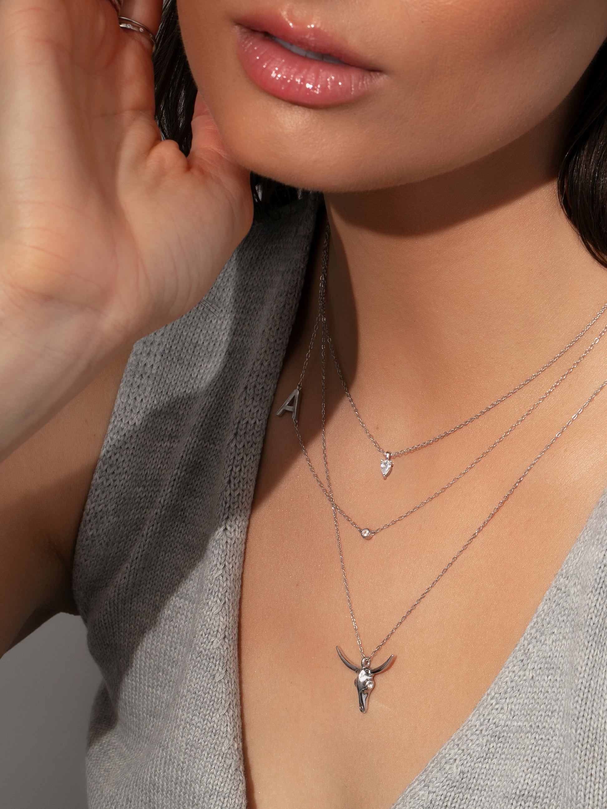 Personalized Touch Necklace | Sterling Silver | Product Image | Uncommon James