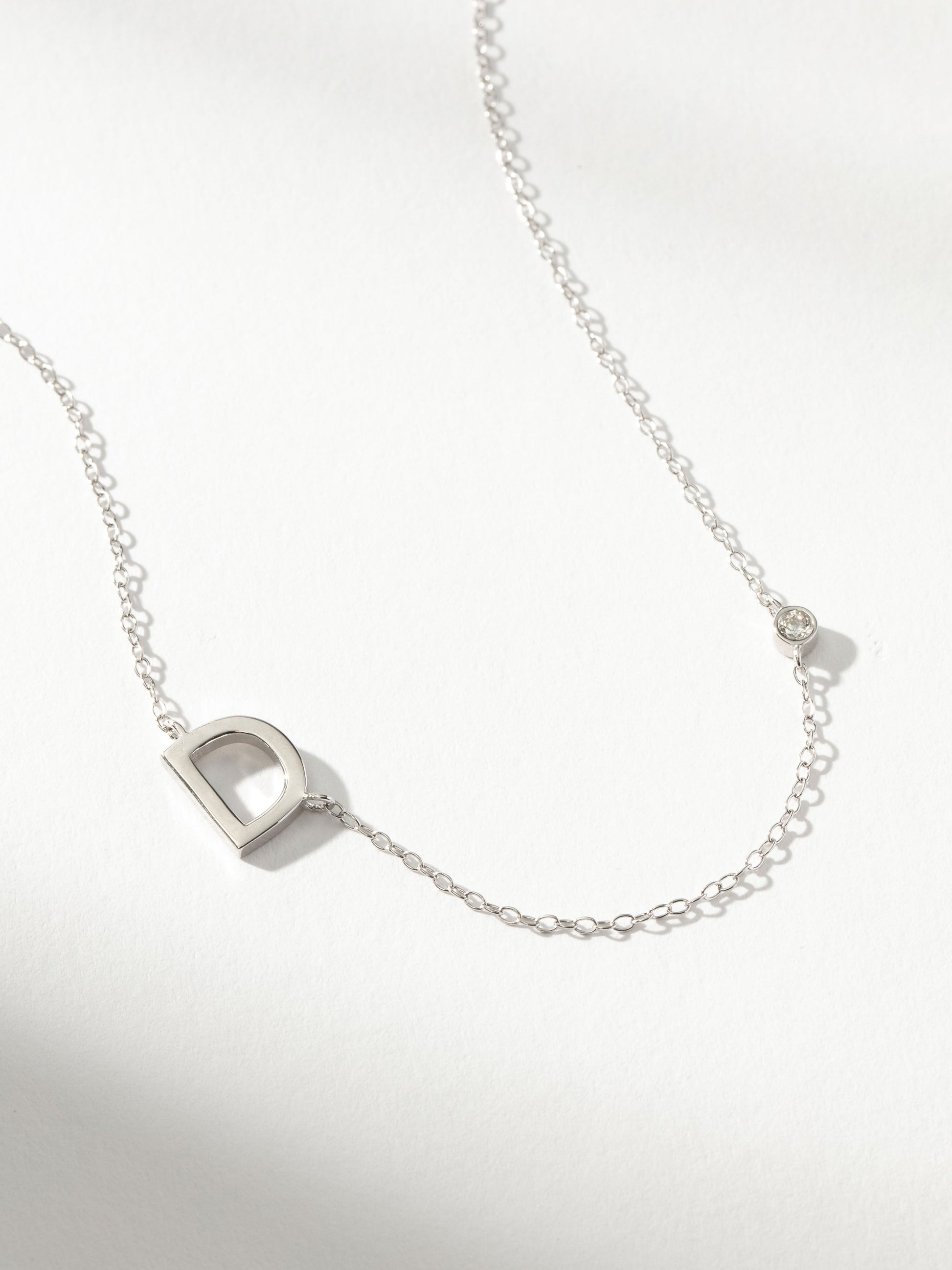Personalized Touch Necklace | Sterling Silver D | Product Image | Uncommon James